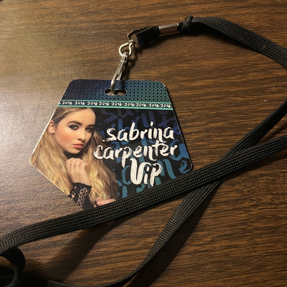 Sabrina Carpenter VIP Lanyard